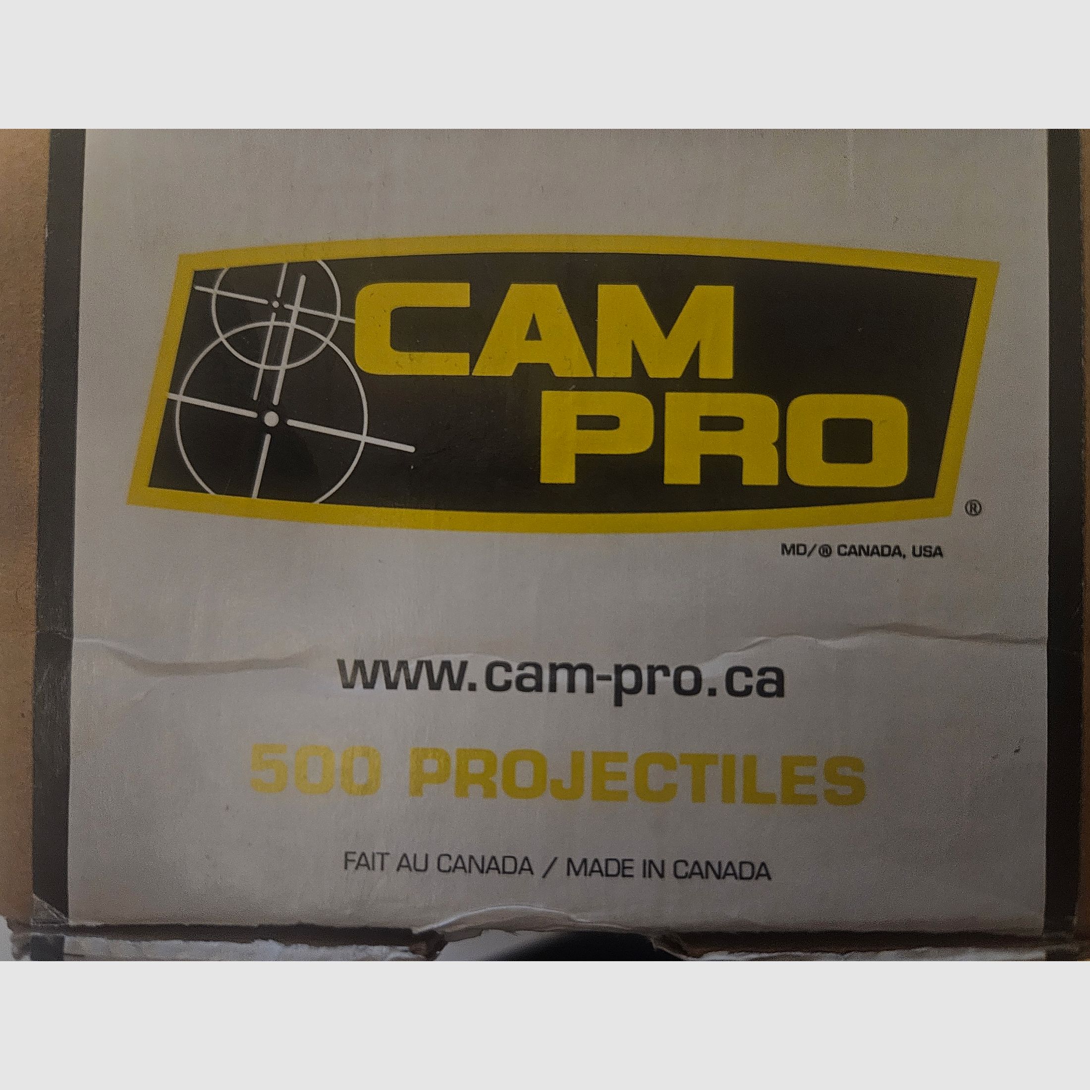 9mm: 500 Stück 9mm Luger 121 Grain 7,84 Gramm FCP RN Kegelstumpf Ø9,02 Ø.355 Geschosse Campro K32