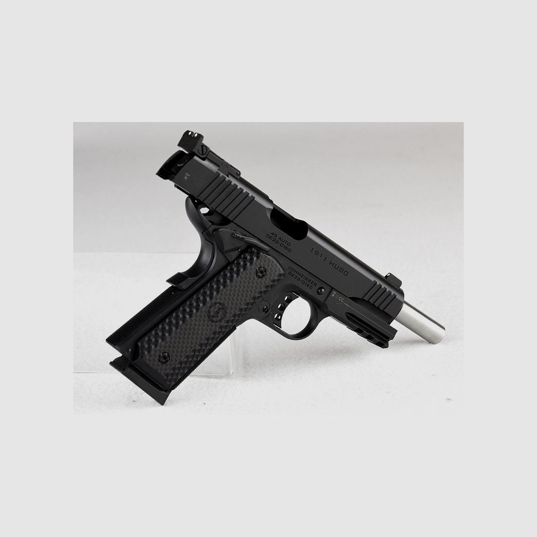 SCHMEISSER 1911 Hugo, Negro 5" 9 mm Luger