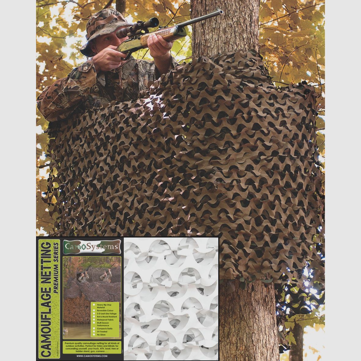 Filet de camouflage en PVC