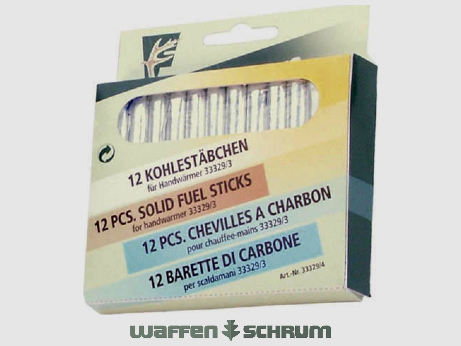 Fritzmann Heizstäbe für Taschenofen Modell Hot - 12er Pack
