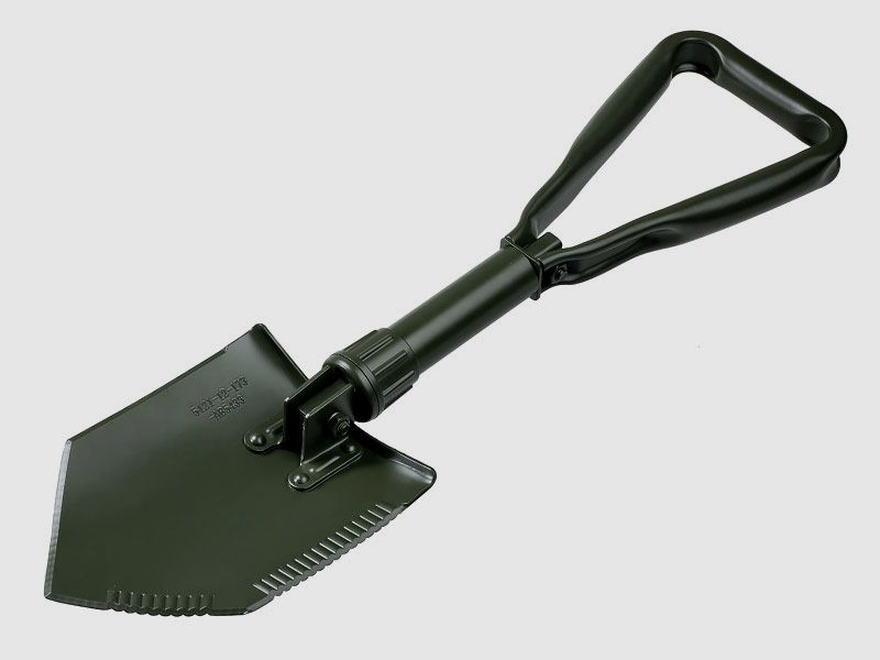 BW FOLDING SHOVEL according to TL with plastic cover