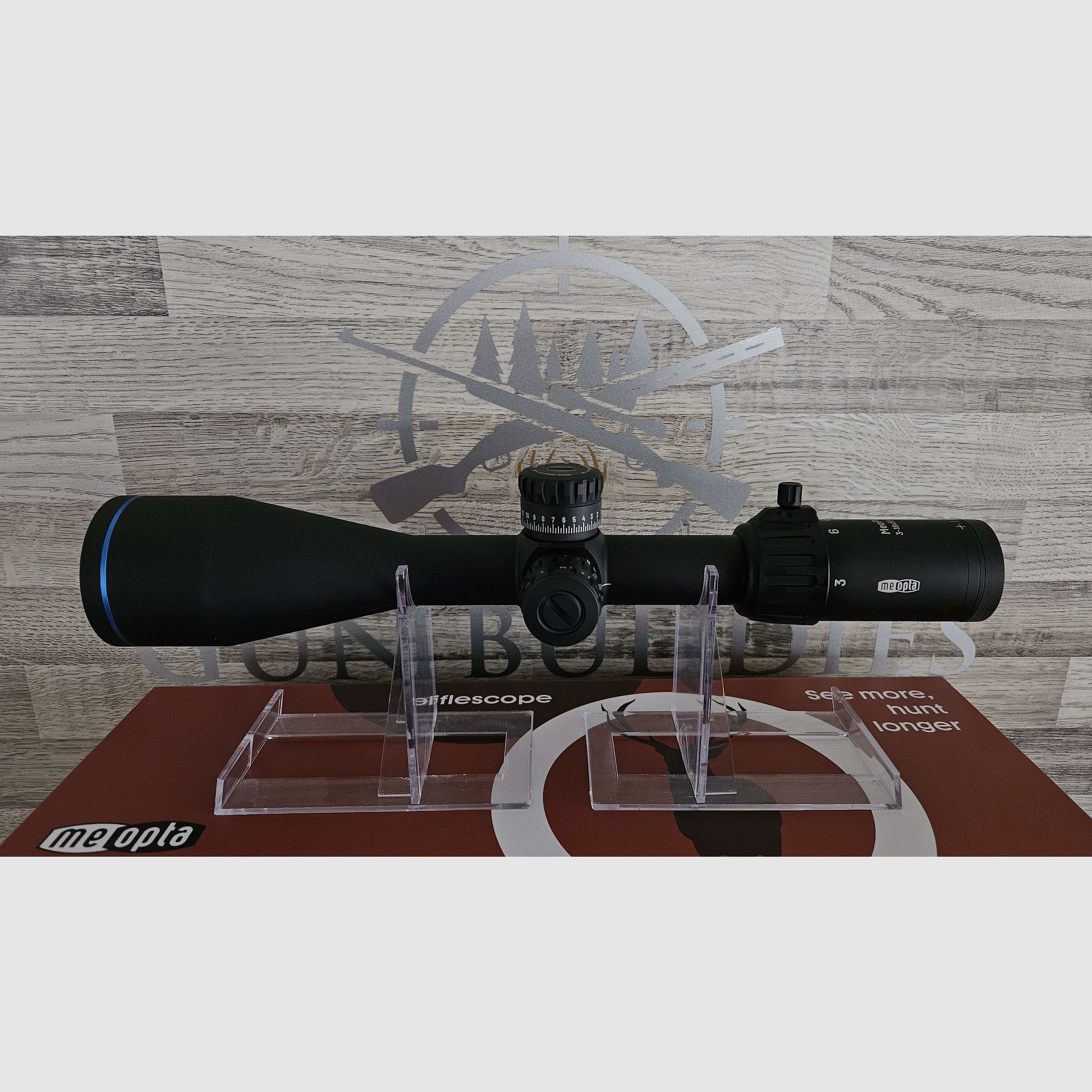 Telescopio Meopta MeoPro R6 3-18x56 RD SFP Reticolo 4C con punto luminoso - Nuovo dal commercio specializzato -