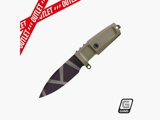 Cuchillo táctico Extrema Ratio Shrapnel OG Desert Warfare