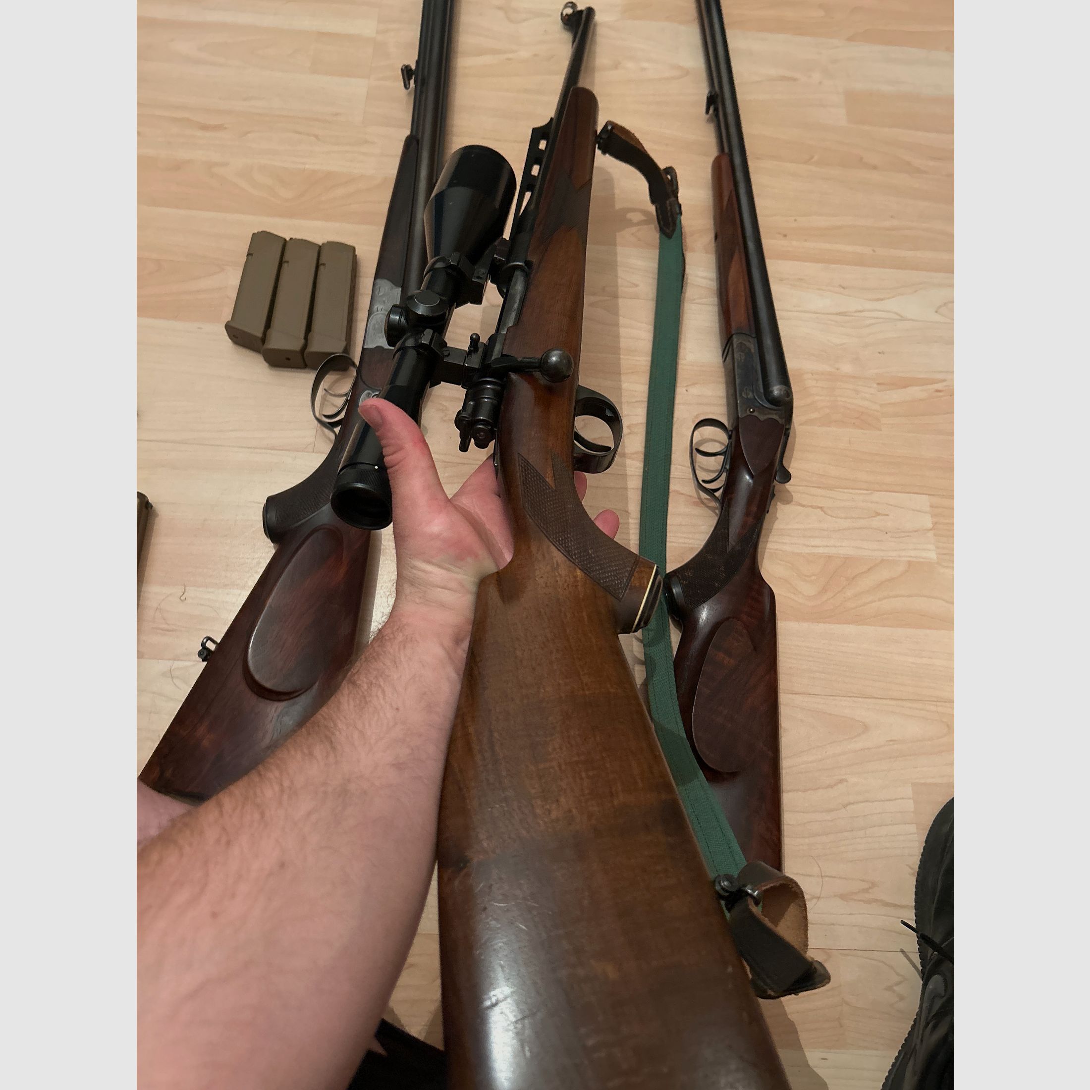 Waffen Aufgabe 