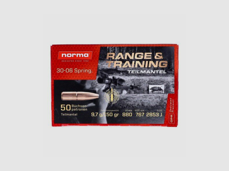 Norma Range & Training .30-06 (50er Pack)