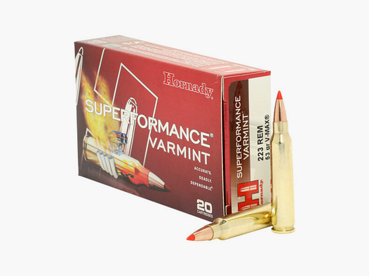 Hornady Superformance Varmint V-MAX 53 gr .223 Rem (20 pcs.)