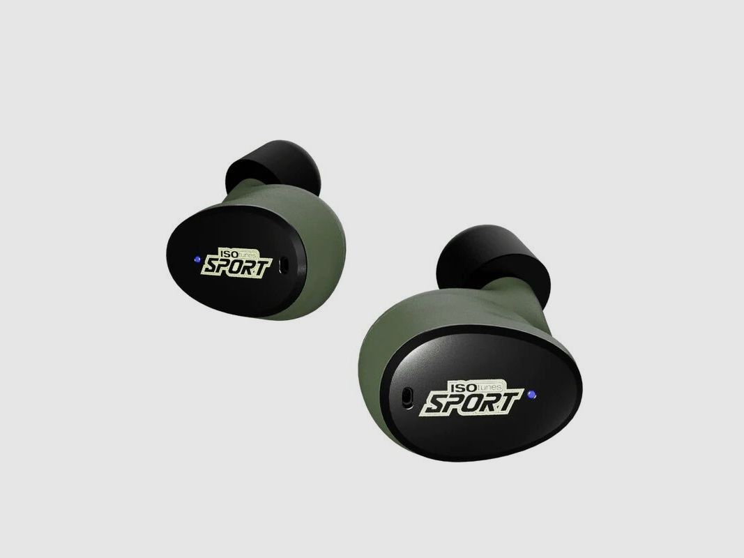 ISOtunes ISOTUNES Caliber bouchons d'oreilles électroniques | vert