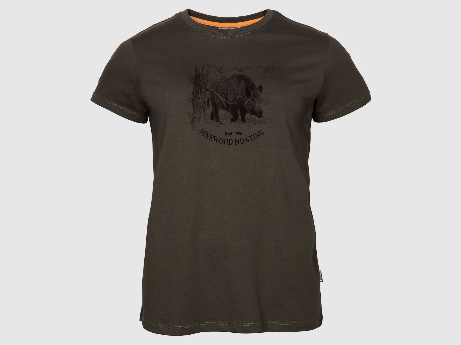 Pinewood Wildboar DamenT-Shirt braun