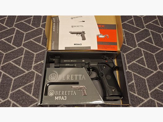 Beretta M9A3 FM CO2 4,5mm BB Blowback negro