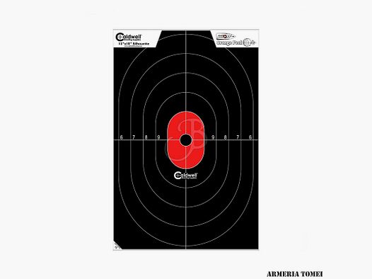 CALDWELL – BERSAGLIO SILHOUETTE CENTER 12″x18″