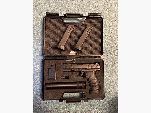 Walther PPQ M2 Navy Kit + 2 Ersatzmagazine 