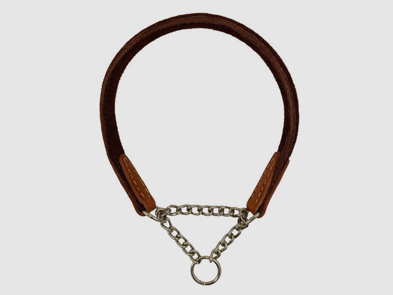 Collier AKAH en cuir de yak velours