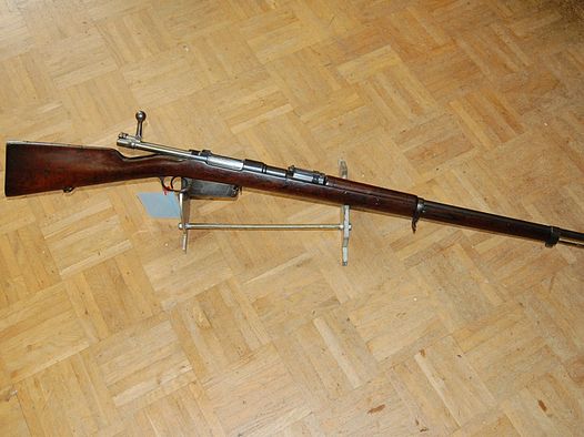Rep Büchse langer DWM Argentino Mauser M 1891 Kal7,65x53Arg Nrgl + Top Lauf