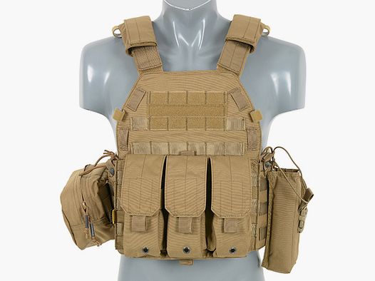 Modular Plate Carrier - Coyote Brown [EM]