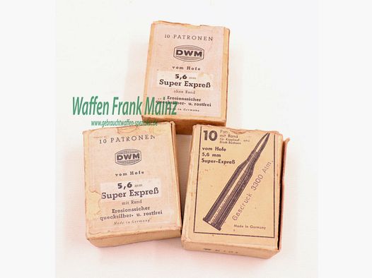 Gehmann - Karlsruhe/Stuttgart Long Rifle Cases 5.6x61SE v. Hofe