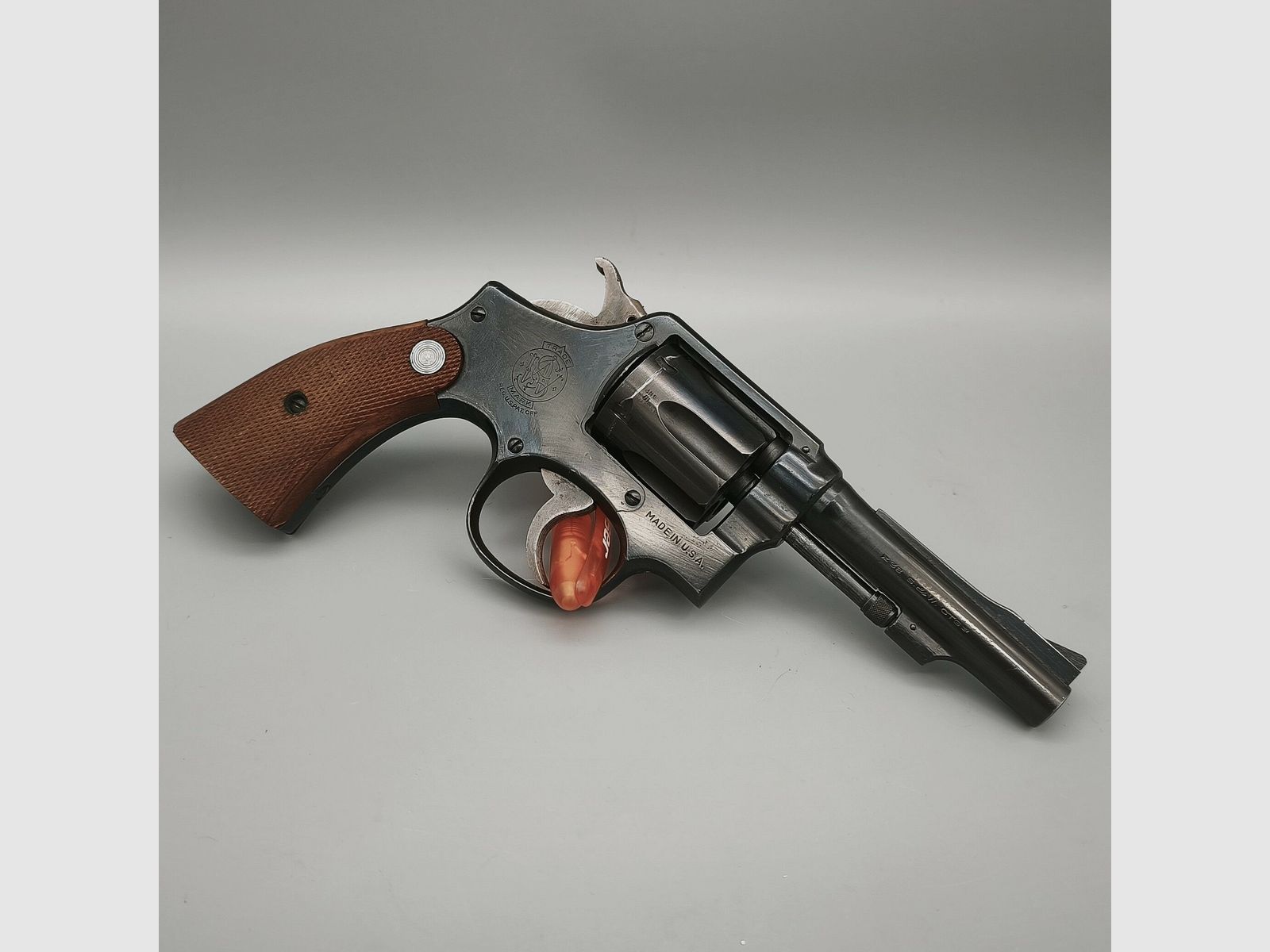 Smith & Wesson S&W Victory Revolver .38Special umgebaut bei Parker Hale .38Special