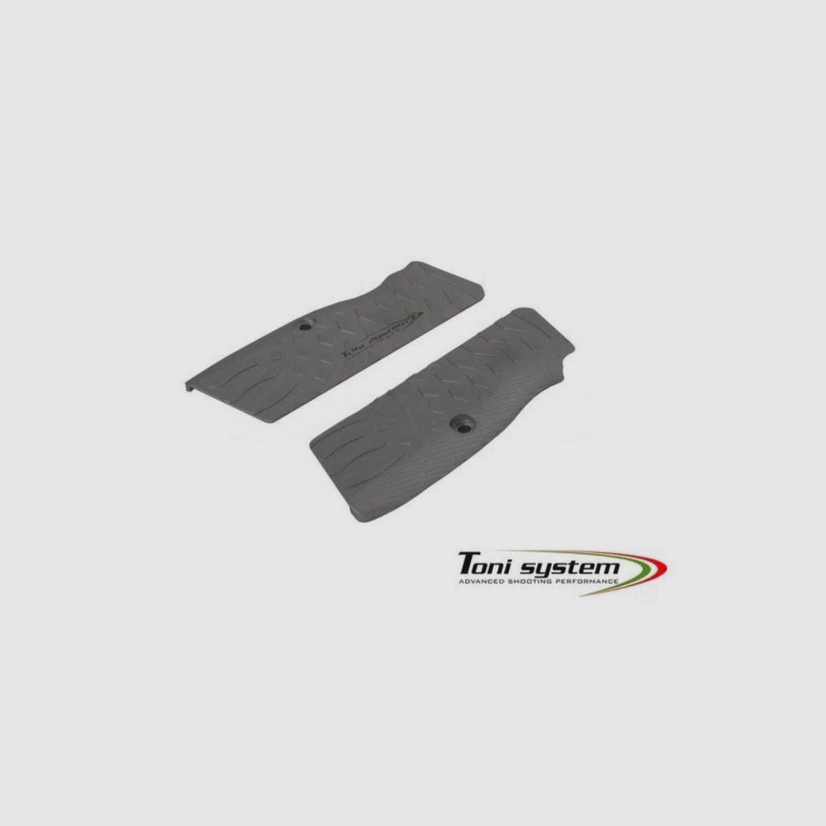 TONI SYSTEM GT21V per impugnature TANFOGLIO P21L per tutti i calibri - Grip Vibram, Colore: Nero, immagine 2 di 3