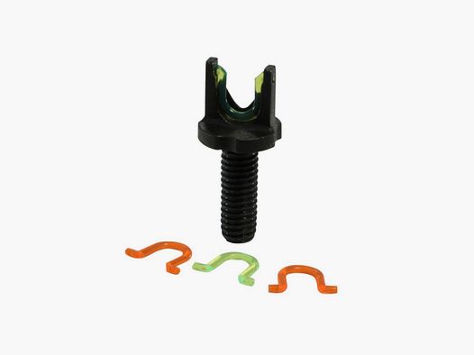 Mirino in fibra verde+rossa AR15