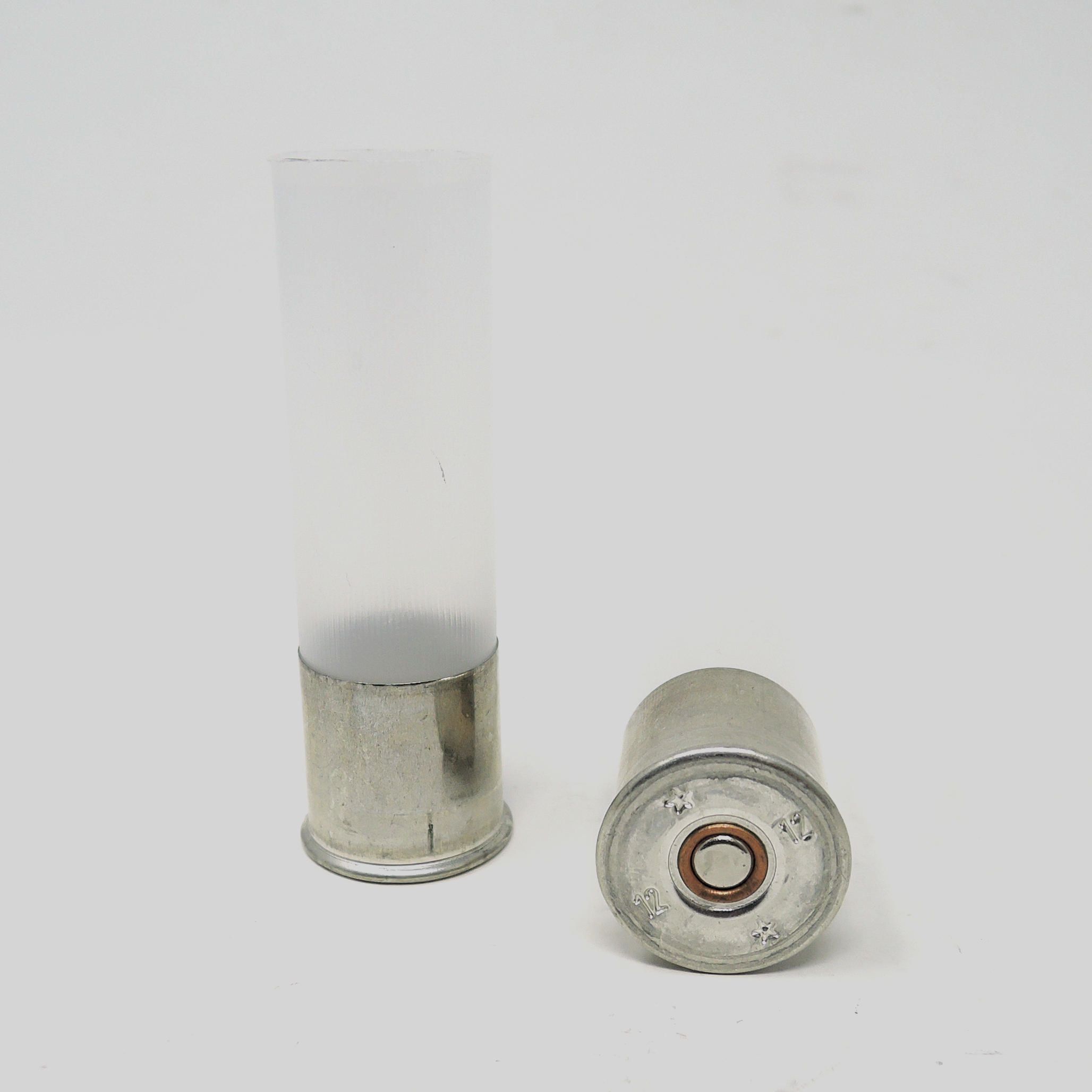 Hülsen Kal. 12/70 – Typ 4 – Inn. 616 vernickelt (Fiocchi – Transparent)