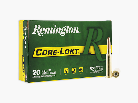Remington Patronen Kaliber 6.5 Creedmoor 140 Gr Corelokt Sp