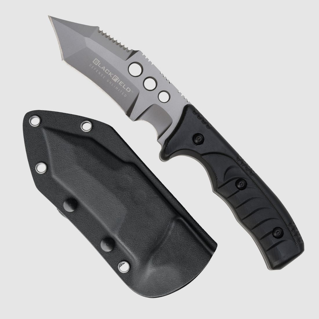 BlackField EAGLE EYED Outdoor-Messer mit Kydex-Scheide