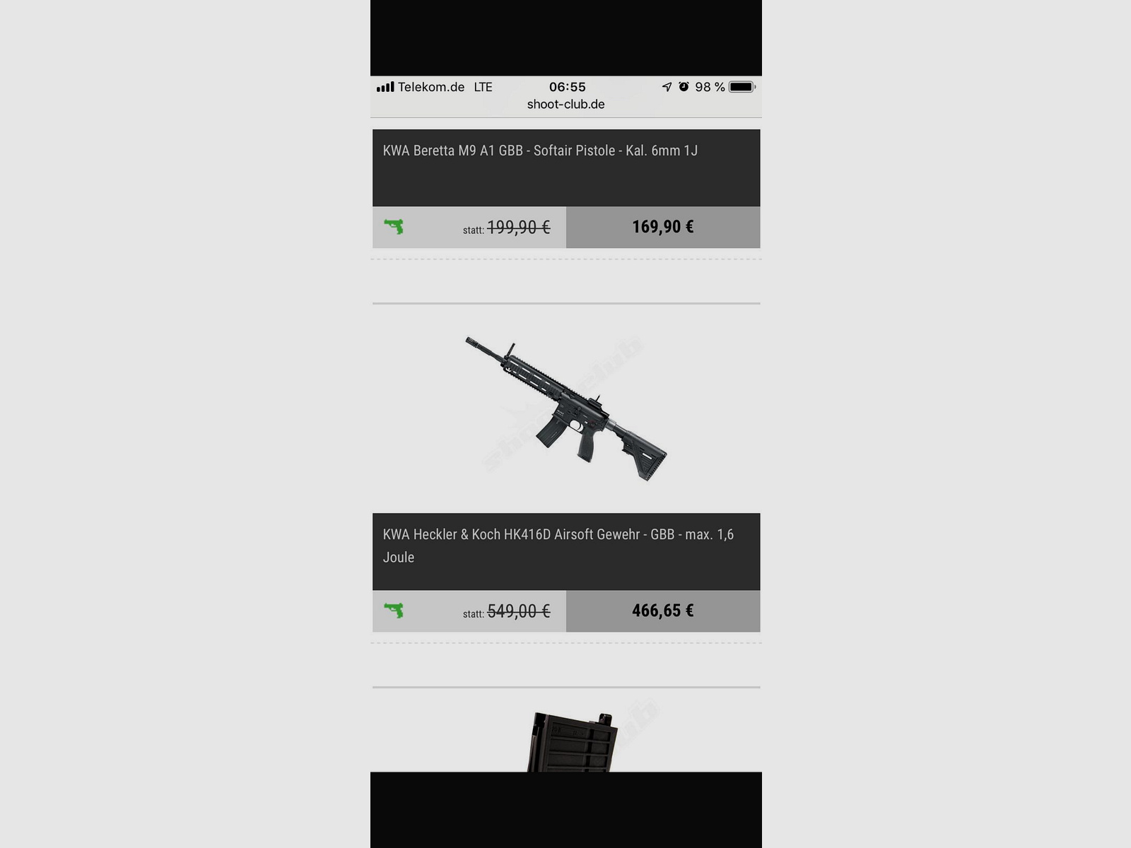 KWA HK 416d  (Gbb)