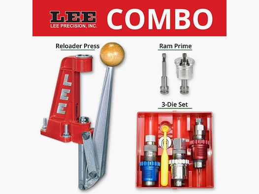 LEE Breech Lock Reloader Press Kit .223 Rem