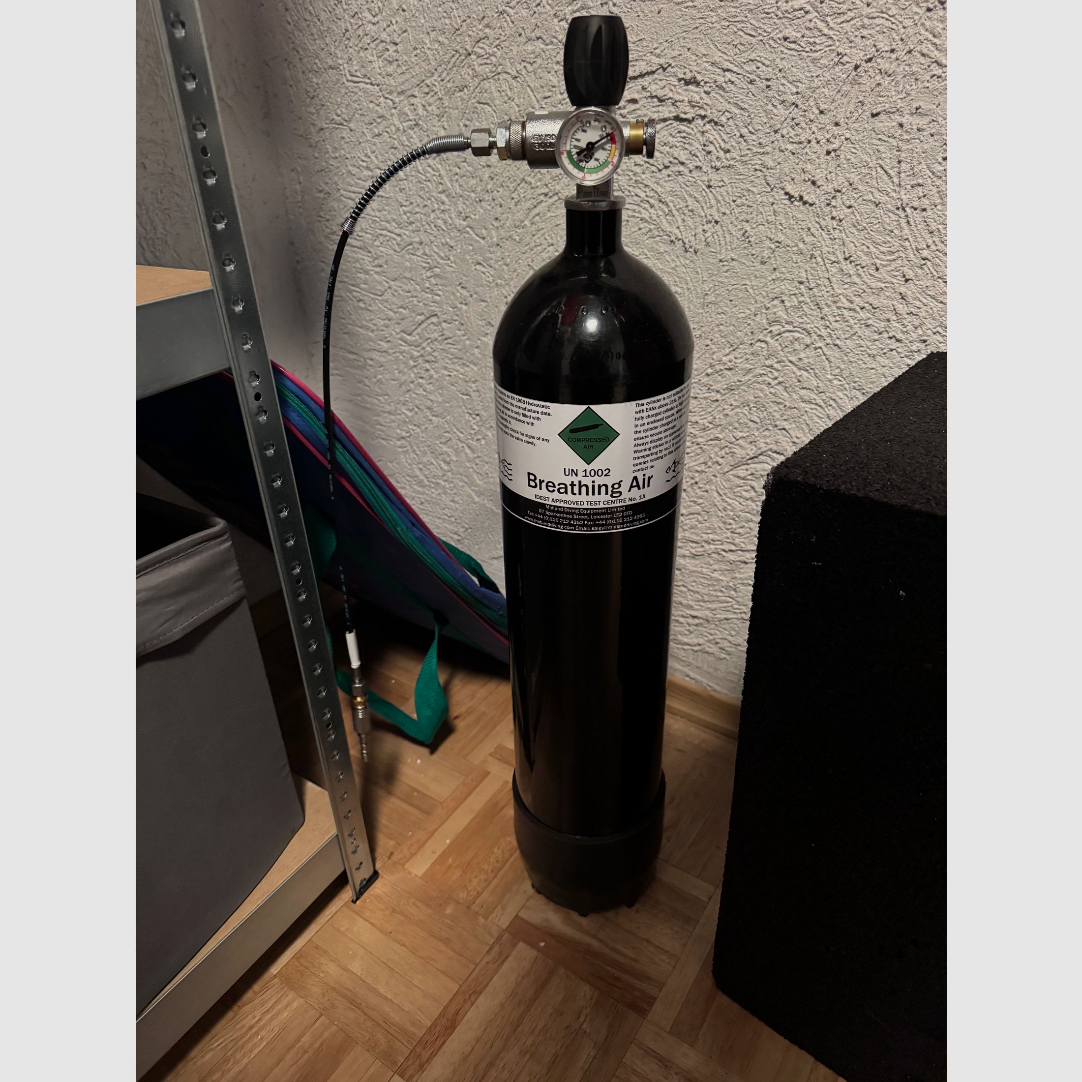 7 Liter 300 bar Tauschflasche paintball, pcp, pressluft