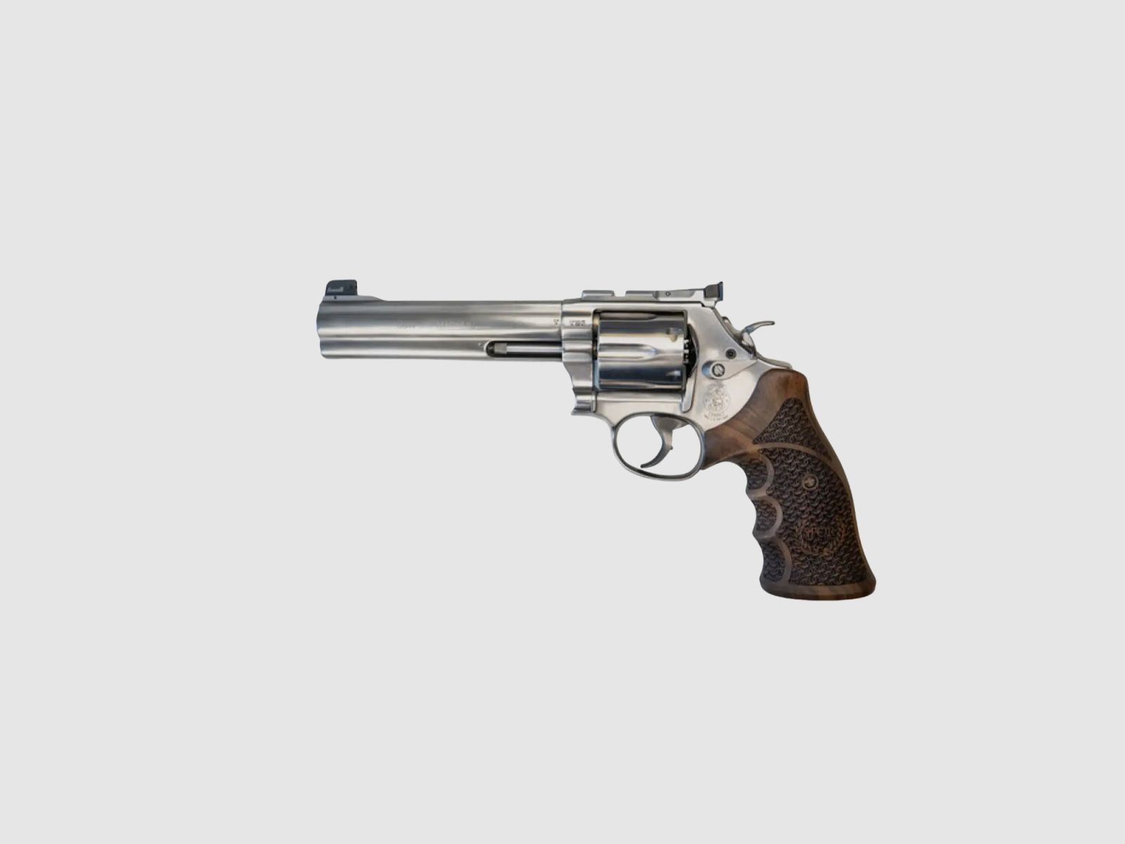 S&W Revolver Mod. 686 Pilum 6", Kal. .357 Magnum Stainless Steel