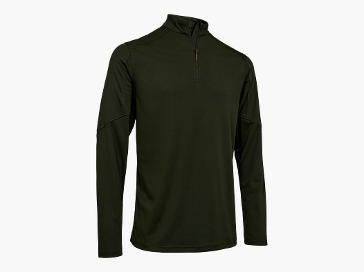 Climate ½-zip T-shirt L/S with 37.5® Technology - Forest Ember - Size: L