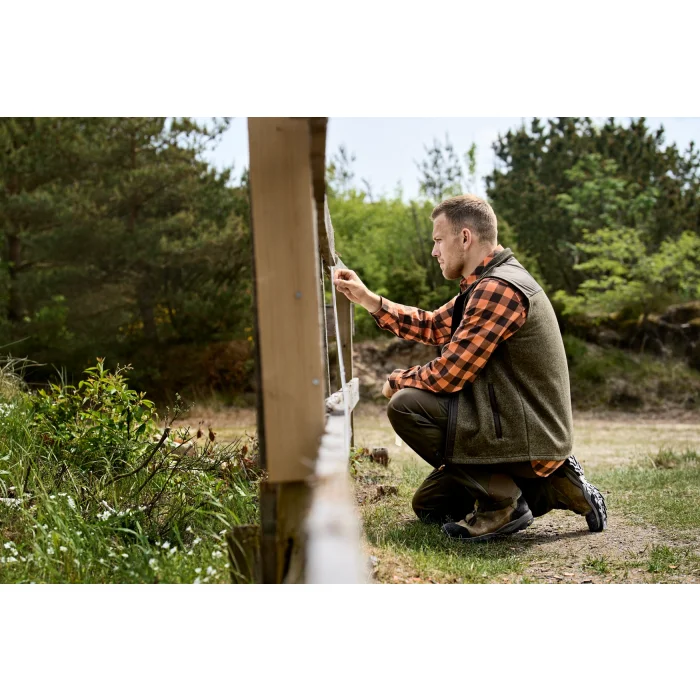 Härkila SCANDINAVIAN L/S Hemd Mandarin Check (105100144), Bild 7 von 8