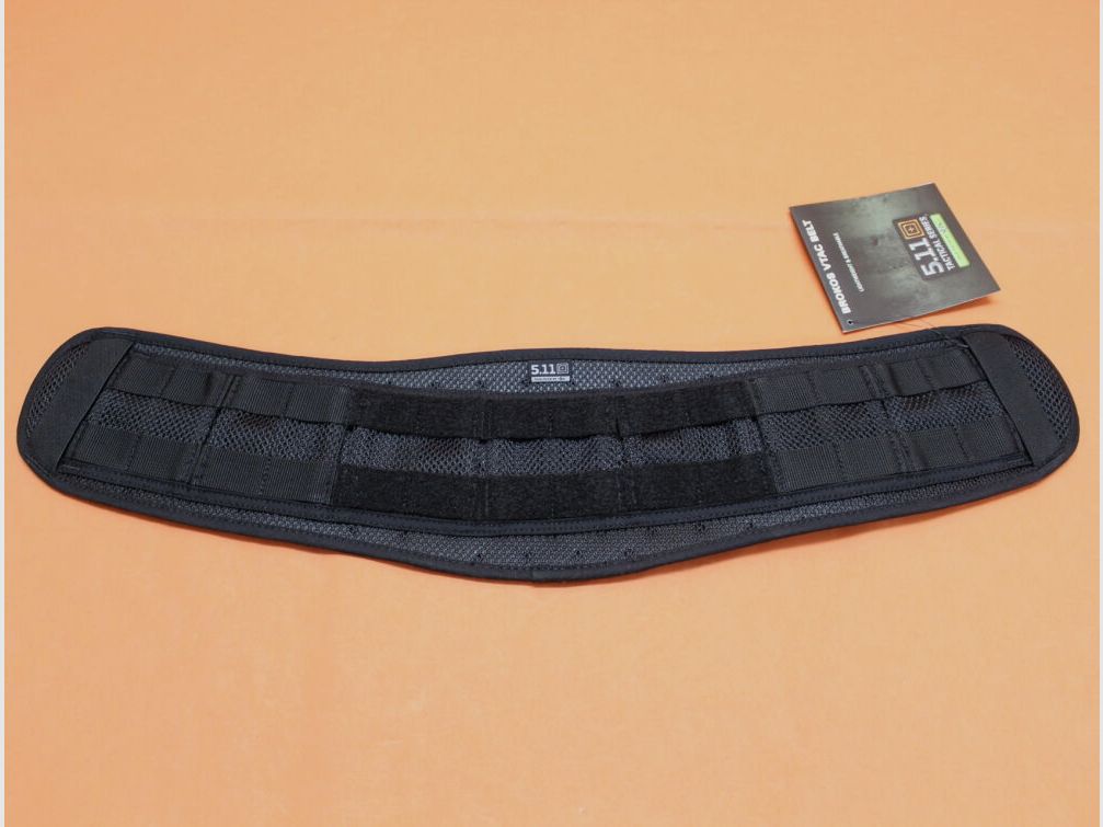 5.11 5.11 VTAC Brokos Belt (58642) 019 Black Größe S-M Gürtel zum Anbringen von Holstern, Taschen etc.