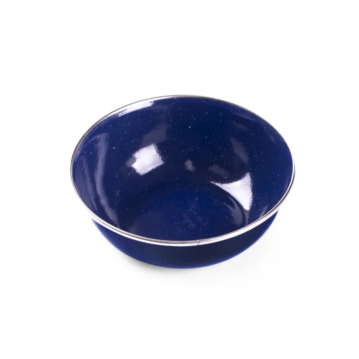 Set da campeggio in smalto grande 12 pezzi in blu, immagine 5 di 6