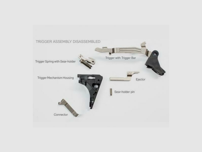 Glock GLOCK Performance-Trigger für GEN-5 Sportabzug für 9mm-GLOCK-Pistolen Gen5