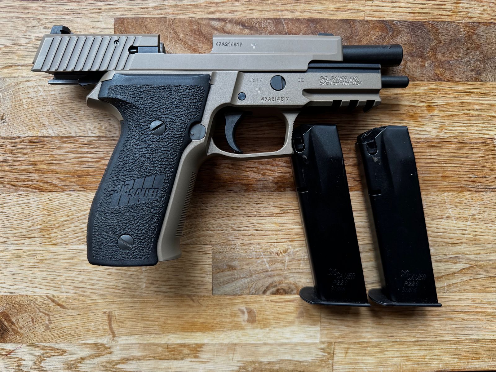 Sig Sauer P 226 MK 25 Desert FDE 9 mm Luger *wie neu* 