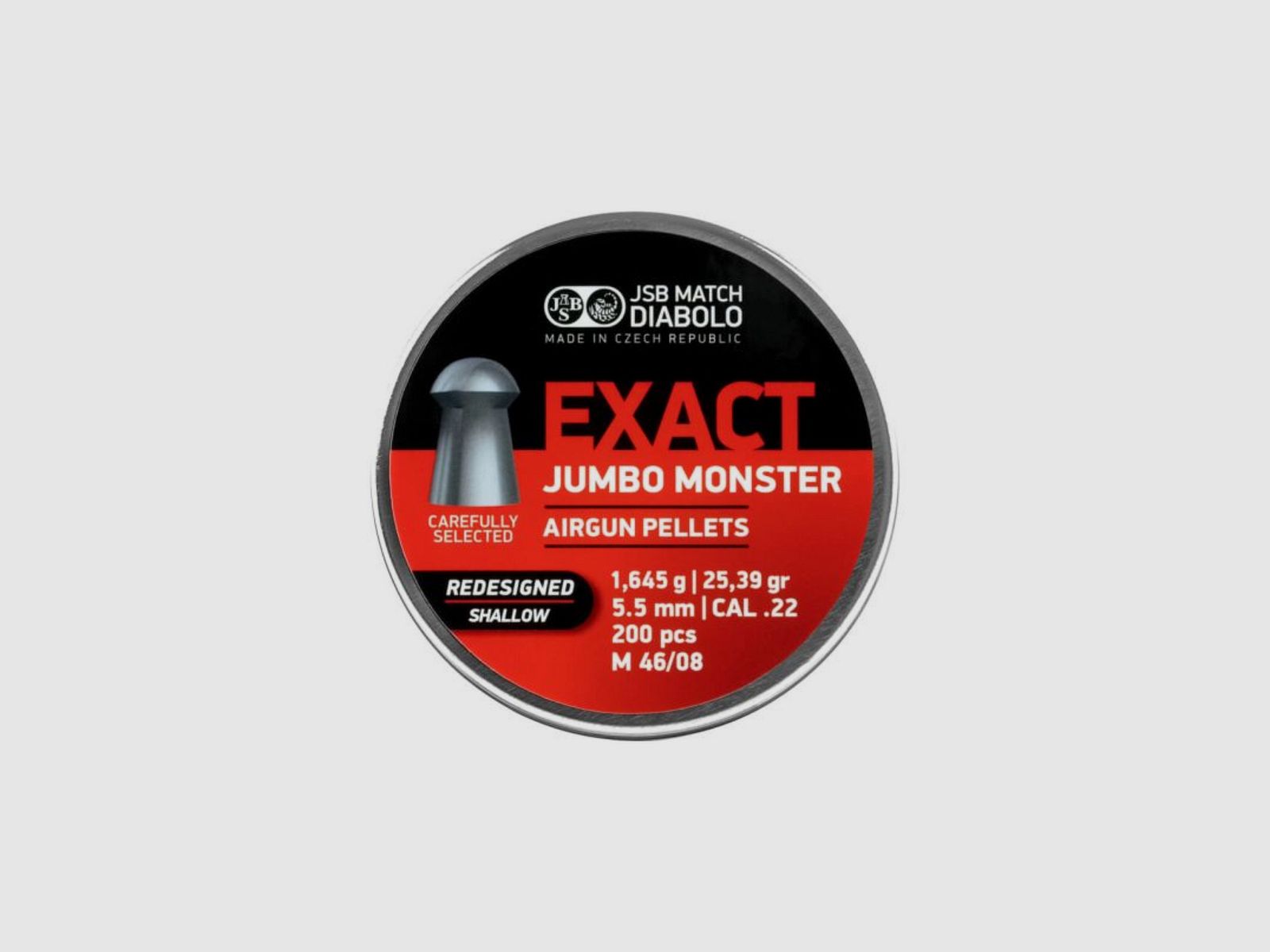 JSB jumbo Exact Monster Redesigned Shallow 5,52 mm