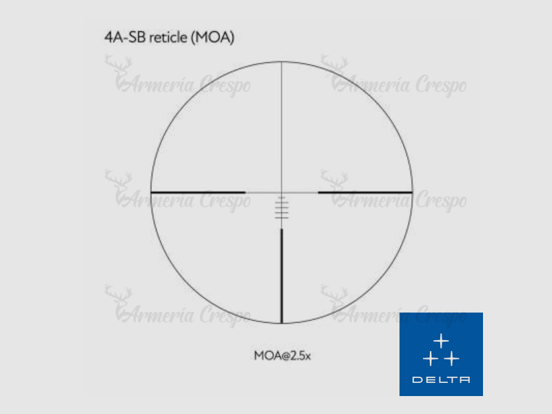 Zielfernrohr Titanium HD 2,5-15×56 Delta, Bild 3 von 4