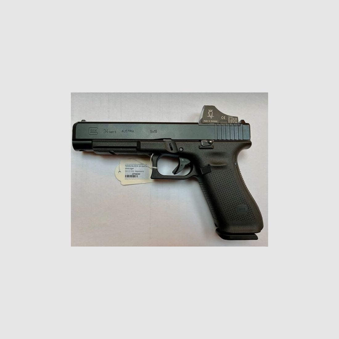 Kommissionen Pist. GLOCK 34 Gen.5 MOS