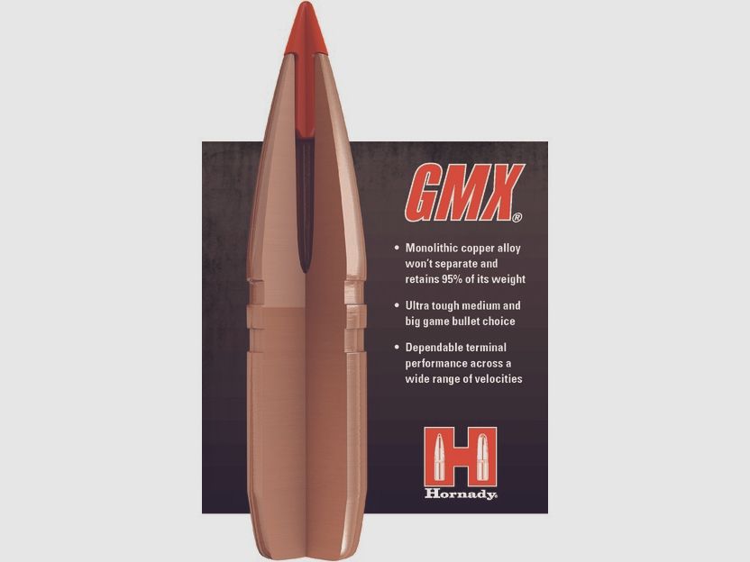 Hornady Geschosse 6mm /.243 – 80gr – GMX – #24370, Bild 2 von 3