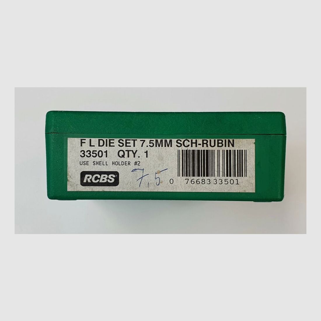 RCBS RCBS Reloader Special Full Length Die Set, 7.5mm SCH-RUBIN