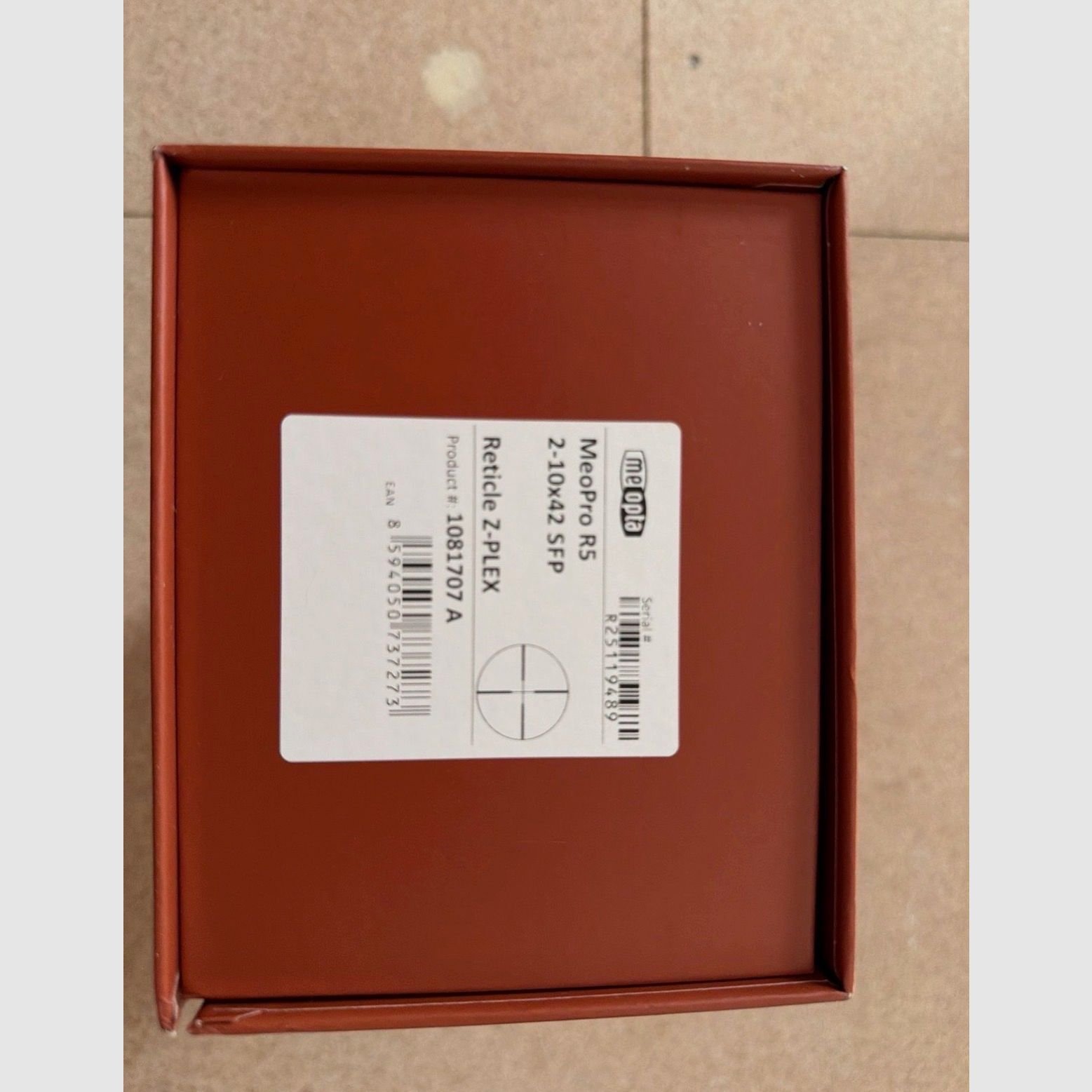 Meopta MeoPro R5 2-10x42 SFP Z-Plex incl. anillas de montaje