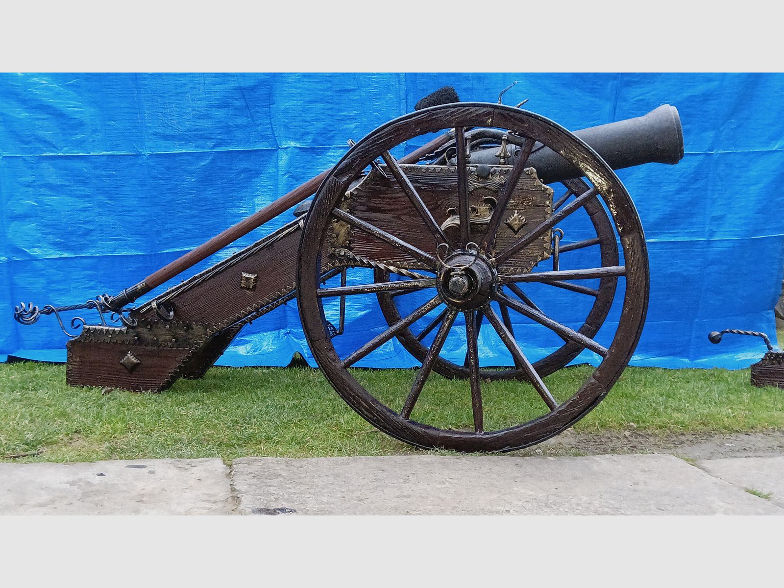 GUN,CANON XXXL Vente de canons de jardin pour tirer des feux d'artifice