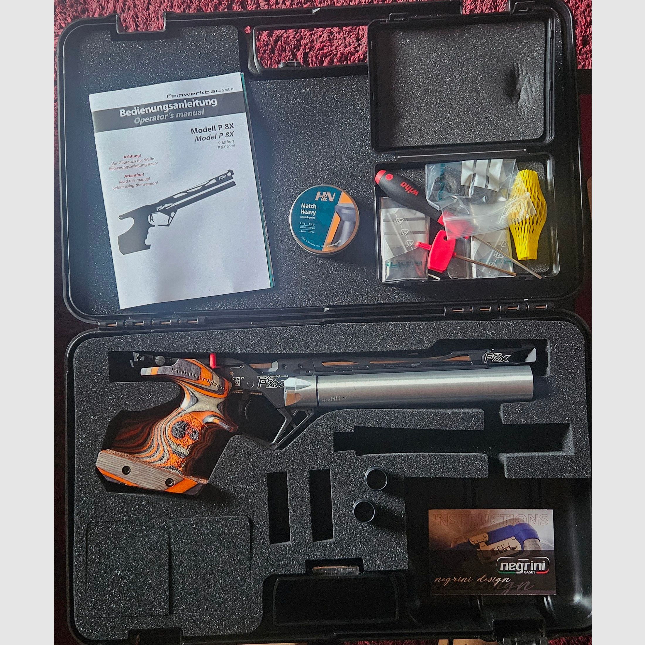 Feinwerkbau Luftpistole P8x