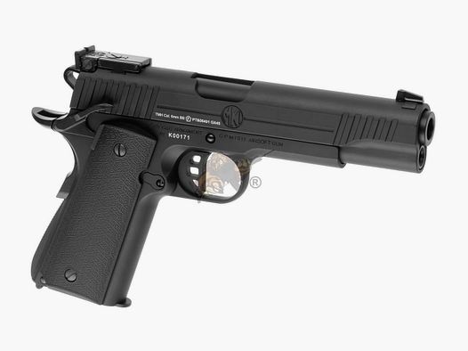 GX45 Mk.I Metall Version GBB Airsoft Pistole in Schwarz -F- | G&G