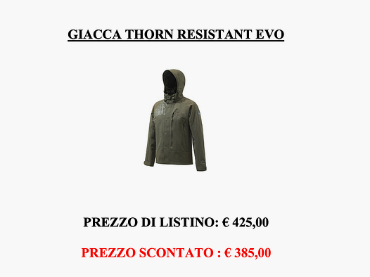 Beretta – Thorn Resistant EVO Jas