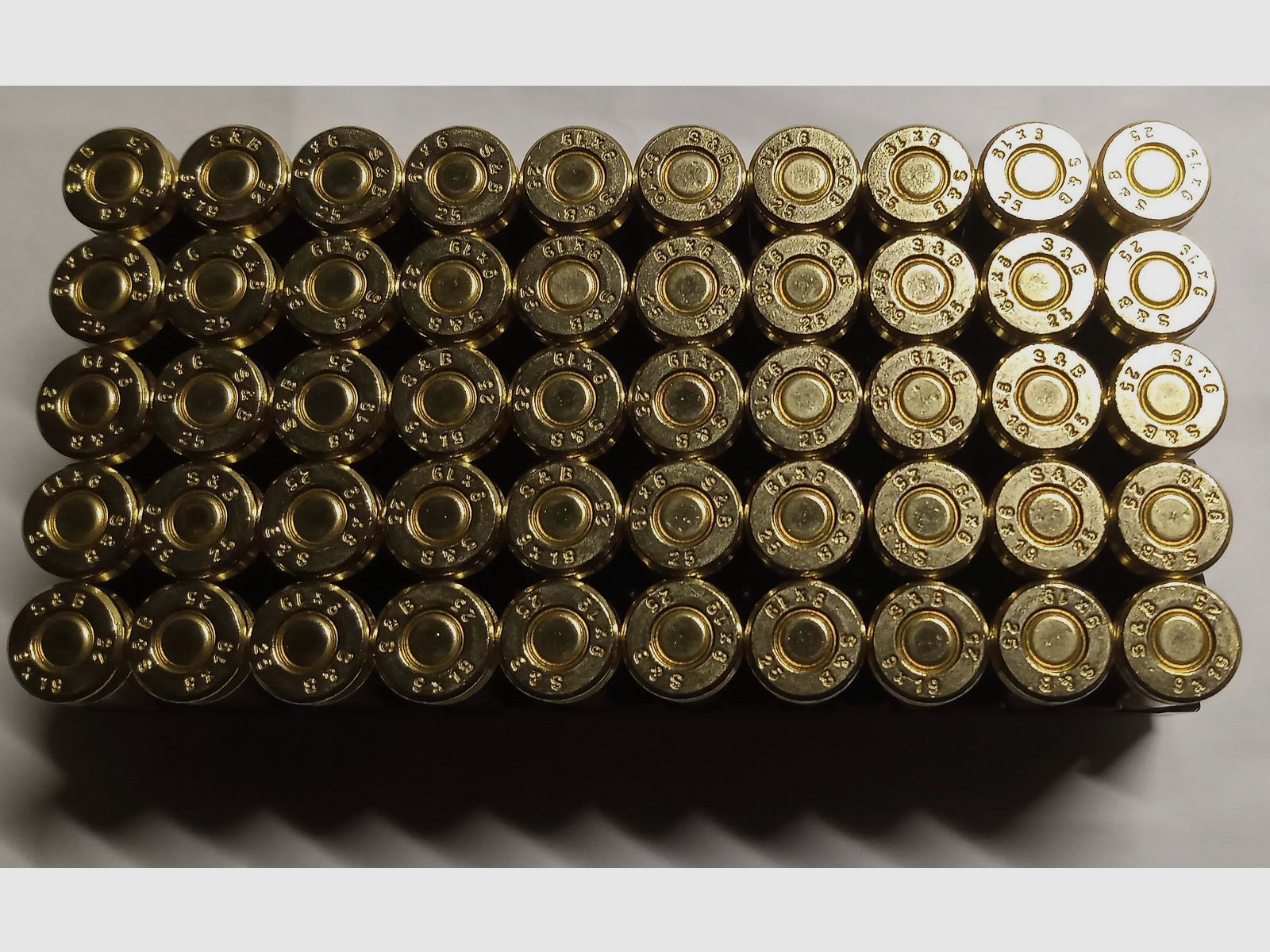 Sellier & Bellot 9 mm Luger S&B FMJ 8,0g 124grs °°°°°°°°°°°°°°°°°°°°°°°°°