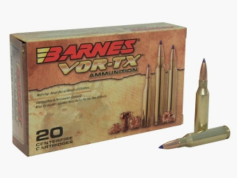 Barnes VOR-TX .260 Rem. 120GR Tipped TSX Boat Tail 20 Patronen