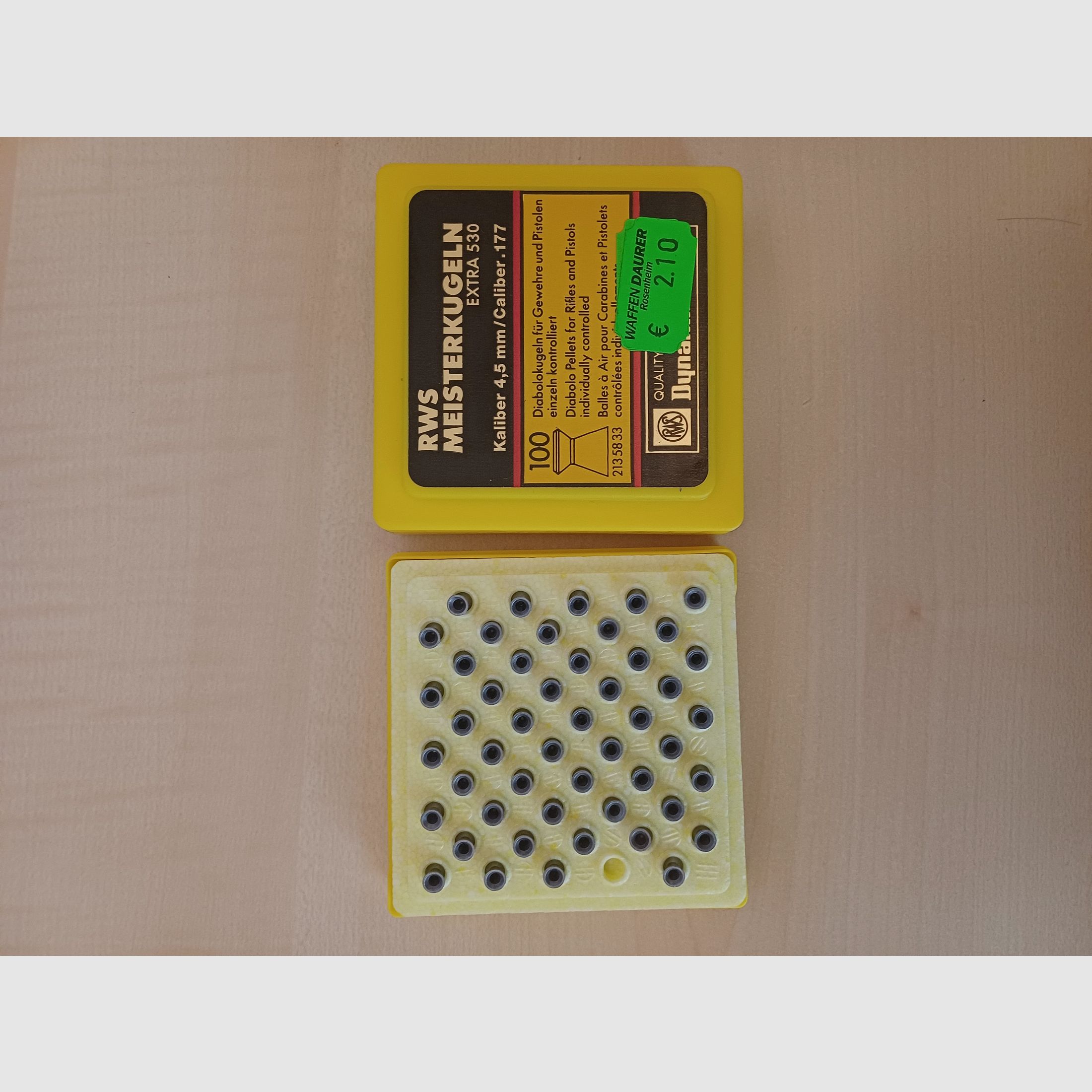 Diabolo Kal. 4,5mm / Cal. .177 Flach und Spitz, Bild 3 von 4