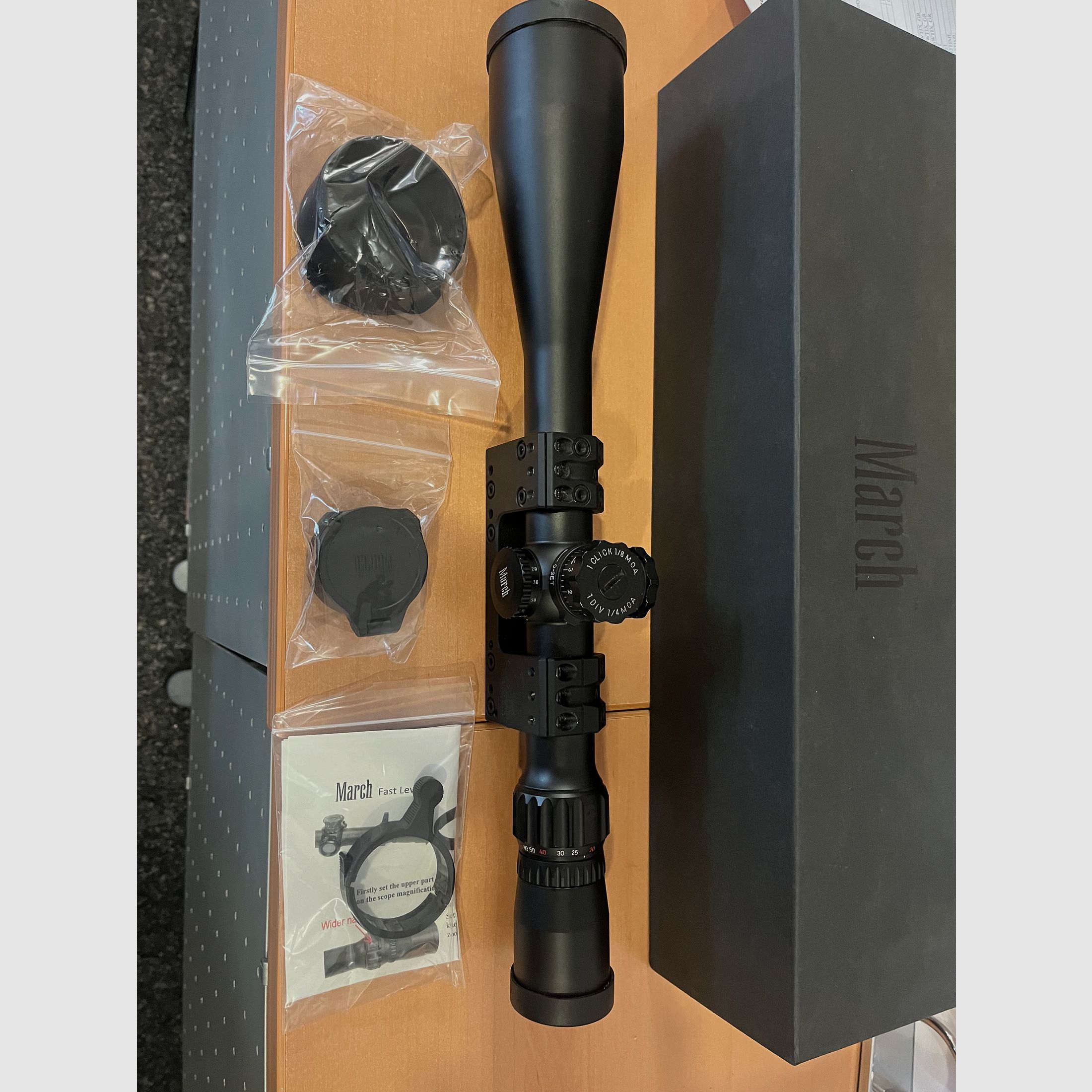 Zielfernrohr March 10x-60x52 SFP MTR-1