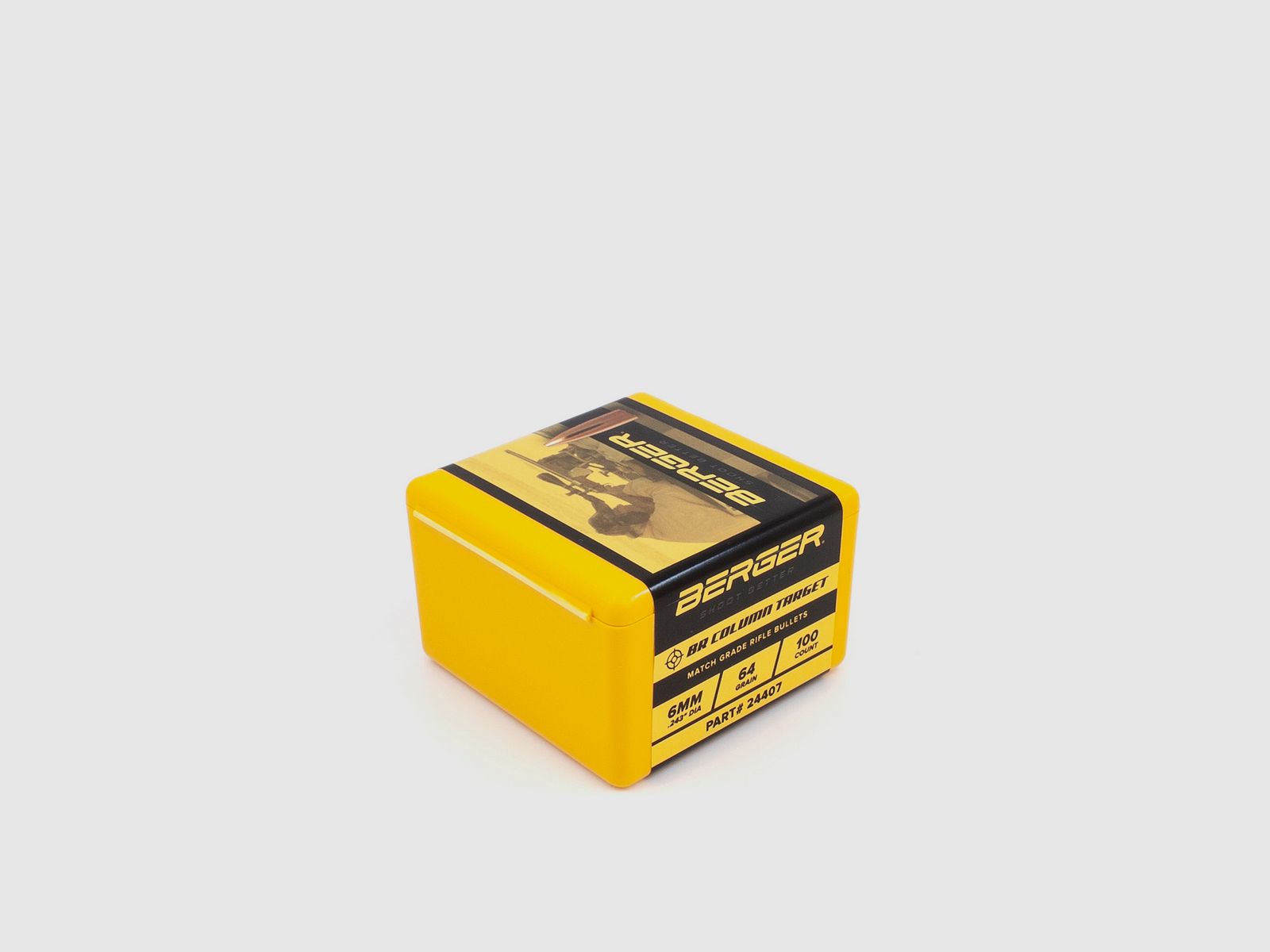 Berger Geschoss 6mm/.243 BR Column Target 64,2GR 100 Stück